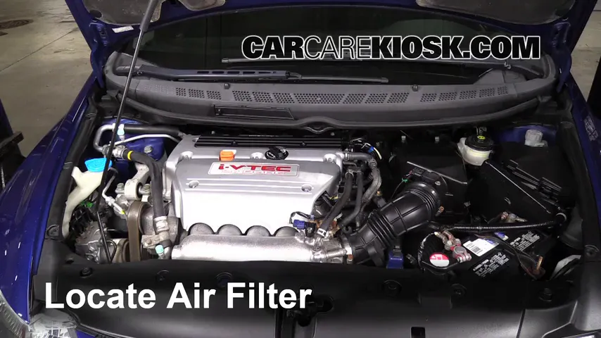 2007 Honda Civic Si 2.0L 4 Cyl. Coupe (2 Door) Air Filter (Engine)